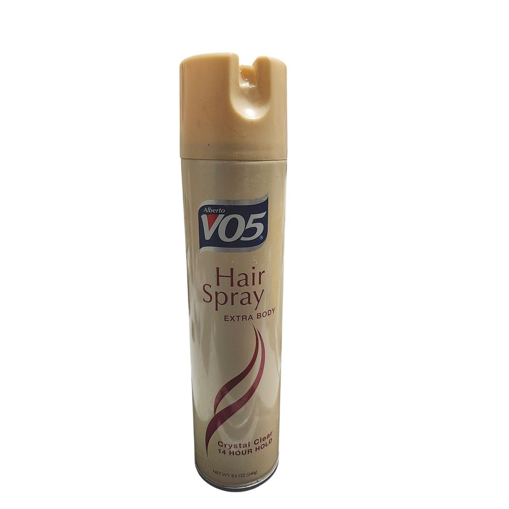 Alberto VO5 Extra Body Crystal Clear Hair Spray 14 Hour Hold 8.5oz Aerosol Can